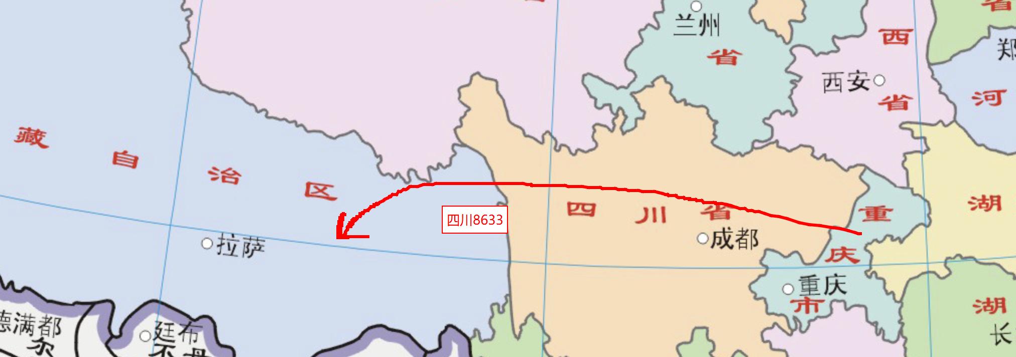 飞行路线